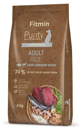 Fitmin Dog Purity Rice Adult Fish & Venison | Hundetrockenfutter 2 kg