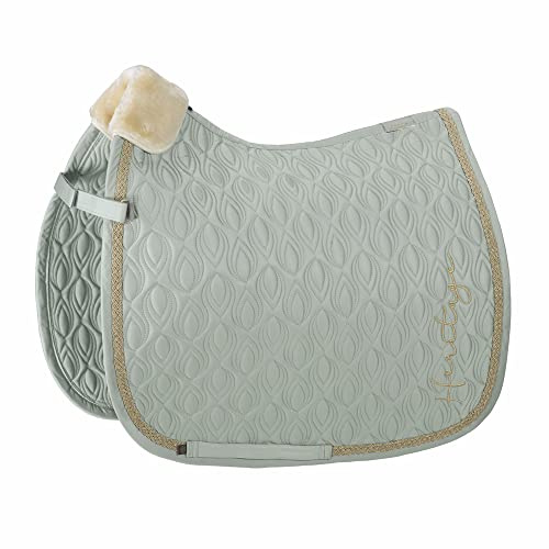 Eskadron Heritage Schabracke Glossy Peacock, Antique Green, sea Salt, Plaza Taupe