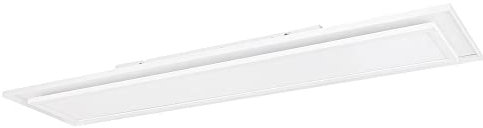 etc-shop LED Deckenlampe Deckenleuchte Wohnzimmerlampe Tageslichtleuchte Esszimmerlampe, dimmbar Fernbedienung CCT RGB Memory/- Nachtlichtfunktion, 50W 5160lm 2700-6500K warmweiß-kaltweiß, L 114,5 cm