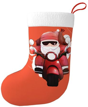 JCAKES Nikolaus Weihnachtsstrumpf Weihnachtsstrümpfe Weihnachtsschmuck Outdoor Weihnachtsstrümpfe Personalisiert