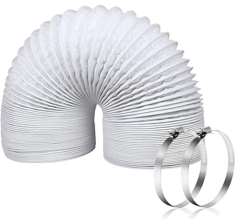 Tuyau de ventilation, 100 mm, 2 m, tuyau flexible en Moonjor en aluminium, tuyau de sèche-linge, tuyau flexible pour tente de croissance, sèche-linge, registre de ventilation domestique