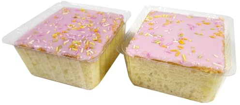 Box of 6 Traditional School Cake , Delicious and Freshly Baked for Our Loyal Customers - Reliable and Award-Winning Family-Owned Craft Bakery for Over 60 Years