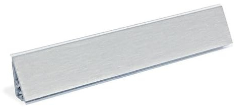AERREGI SET ALZATINA TRIANGOLARE 4 METRI | 2 PEZZI DA 2 MT | SPALLETTA PER TOP CUCINA | COLORE INOX COMPLETA DI ACCESSORI | LUNGHEZZA 2 METRI | ALZATINA RESISTENTE MADE IN ITALY