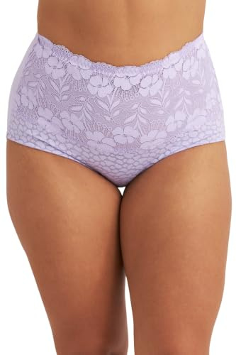 Miss Mary of Sweden Jacquard & Lace Formande Trosgördel med Hög Midja 46 Lavendel