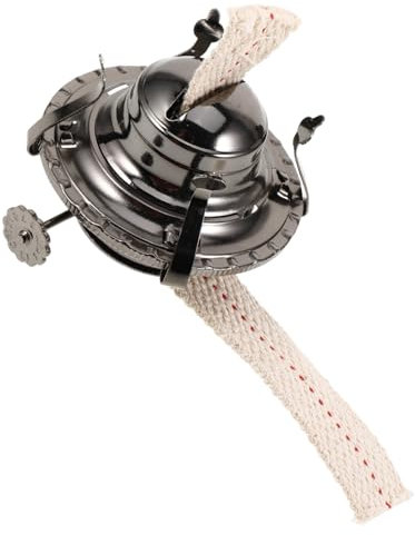 BIUDECO Retro Kerosinlampen Regulator Aus Ersatzbrenner Für Öl-lampen Innen Und Außen Brauner Dochthalter Aus Kompatibel Mit Vintage Petroleumlampen Robust Und Langlebig