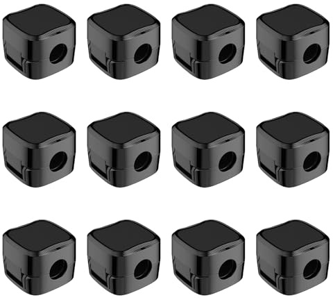 12 Pack Magnetic Self Adhesive Wire Holder, Desk Cable Tidy, Cable Clips, Cable Holder Clips, for Phone Charging Cable, Office Supplies, Kitchen Appliances, C Car Wall