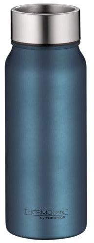 THERMOcafé by THERMOS TC DRINKING MUG night blue mat 0,50l, Thermobecher Edelstahl, Isolierbecher, Kaffeebecher to Go Thermo, auslaufsicher, 9h heiß & 18h kalt, spülmaschinenfest, BPA-frei
