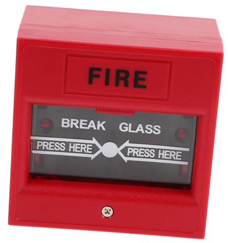 Generic Notfall-Türentriegelungsschloss, versiegeltes Fluchtglas, Leck, Frontstopper, Glocke, Gefrierschrank, Alarm, Feuertürsensoren, Türalarme für Zuhause, Sicherheitsring, Alarmsystem, Klingel,