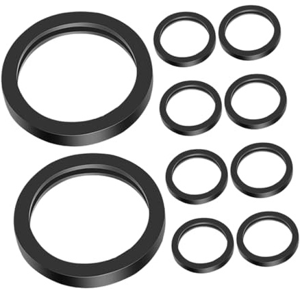Amosfun 10pezzi Guarnizioni in Gomma Per Beccucci Di Taniche Di Benzina Anelli Di Tenuta Per Serbatoi Di Carburante Guarnizioni Anti-perdita Per Auto e Camion Sostituzione Rapida Per