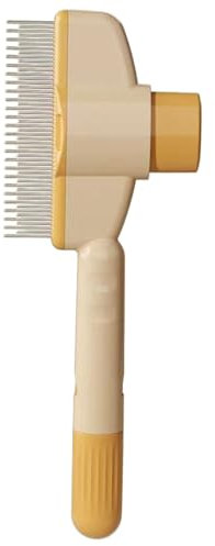 Hundekamm | Selbstreinigende Bürste Zur Haarentfernung Mit Entwirrungsfunktion - Hundehaar Entfernungskamm Für Fellpflege Bad Reinigung Welpen & Kätzchen Haarbürste