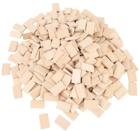 Generic Tacos de Madera de Haya Aplicaciones Versátiles Tacos de Madera Fáciles de Usar para Carpintería 300 Piezas para Proyectos de Carpintería y Enmarcado