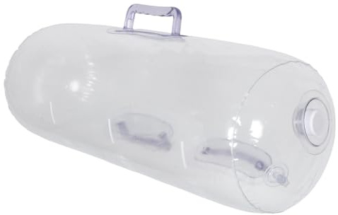 PRETYZOOM Bolsa de Agua Ajustable para Entrenamiento Casa Saco de Pesas Acuático de PVC Resistente Equipo para Ejercicios de Equilibrio y Fortalecimiento del Tronco Portátil y Compacto