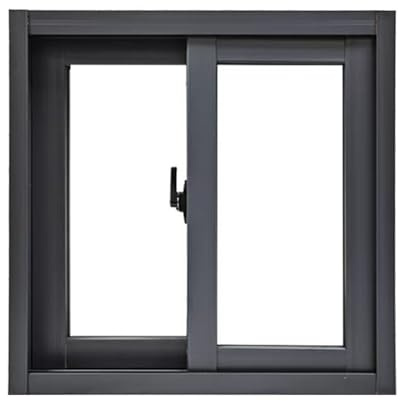 Ersatzteile For Kellerfenster, Aluminium-Schiebefenster, Flächenbündige Schuppenfenster, Winddicht, Schalldicht, For Keller, Badezimmer, Garagen, Hühnerställe(70x70cm/27.6x27.6in)