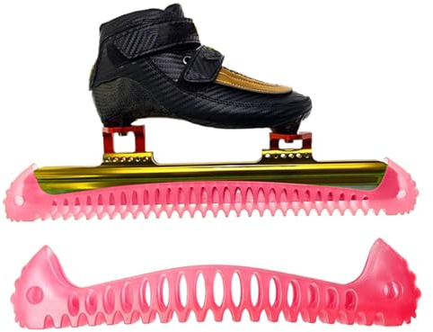 Dgayaeic 1 par de accesorios ligeros y elásticos portátiles para patinaje artístico, ropa para niños, adultos, nieve, invierno, entrenamiento, diario, interior, exterior, vacaciones, fiestas