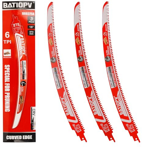BATIOPV Sabelsågblad 373 mm 3 st set trä