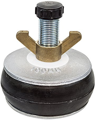 SCAPP Verstellbarer Rohrstopfen ALU 4“ für Rohr-Innen-Ø 97 – 111 mm, mit 1/2“ Hohlgewinde (weitere Größen verfügbar)