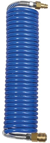 RIEGLER 158128-SP8750PASK Spiralschlauch-Kupplung-Set, Standardkuppl., PA, ø 8x6, 7,5 m, 1Stk