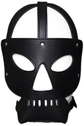 Kopfmaske Augenmaske kopfgeschirre sm Leder sex Bondage Fesseln Kopfharness maske Sex Erotik Spielzeug Cosplay Rollenspiel Kostüm Fetisch Slave Nachtclub Zubehör Für Paare Damen Herren Einstellbar