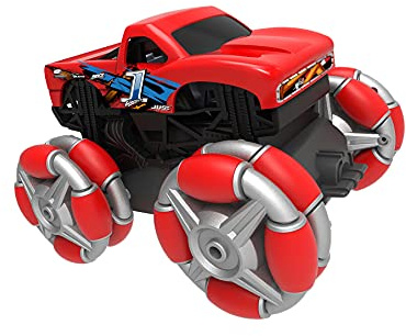 Maisto Tech RC-Monster Truck CyKLONE Drift - Coche teledirigido para niños 5+ - Camión Metal con batería - Vehículo Todoterreno para Carreras y deslizamientos - M82521