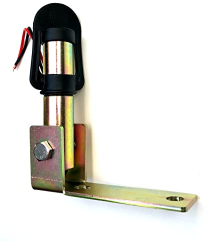 MelTruck Aufsteckrohr K für Rundumleuchte – Kompatibel mit allen genormten Rundumleuchten – Stahl und Gummi – Höhe 121 mm, Montageplatte 117 mm – Mit Gummikappe
