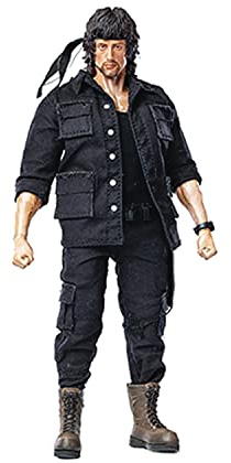 Hiya Toys Rambo Figur 1/12 Exquisite Super Series First Blood II John Rambo 16 cm