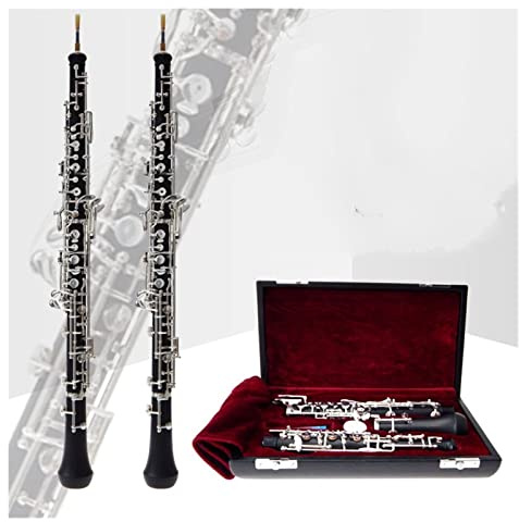 Oboe C-Taste Halbautomatische Versilberte Schaltfläche Oboe-Holzwind-Instrument Oboe Instrument