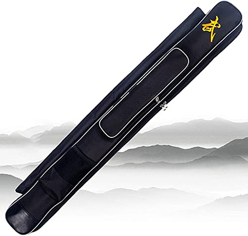 Miuxe Imbottito Custodia Spada Borsa Multifunzione Tracolla Borse, Arti Marziali Cinesi Taichi Spada Storage Pack di Spada Borsa con Tasche Multiple