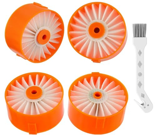 HUAREW 4 Pack Filter Element for Black Decker BSV2020 BSV2020G and BSV2020P Powerseries Extreme Cordless Stick Vacuum Cleaner Accessory