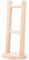 QLEUIFT 1 pcs Soporte Auriculares, Soporte Cascos Gaming de Madera, Soporte para Auriculares de Pino, Soporte para Cascos con Base Pesada, Headphone Stand, Color Madera