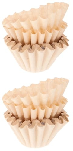 Alipis Lot De 2 Filtres À Main En Papier Non Blanchi En Forme De Gâteau Pour La Maison 1 À 2 Tasses Sans Idéal Pour Le Thé Et Le Café 50 Pièces X 2