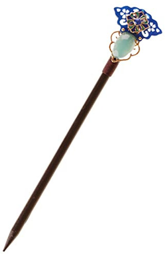 Ipetboom Bâtons à Cheveux En Bois Pour Femmes Style Chinois Vintage Pampilles Accessoires Pour Chignons Fêtes Mariages Formels