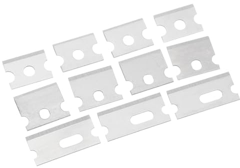 Generico 20 Pezzi Di Lame Per Crimpatrice Taglierina Per Crimpatrice in Acciaio Resistente Lame Di Ricambio Per Spelafili Accessori Per Di Rete