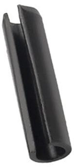 Perni a Molla M1.5-M4 Perni cilindrici Elastici Aperti Perni di Tensione divisi scanalati Perni di Tensione in Acciaio al Carbonio zincato Nero(M2.5x20)