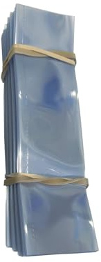 Supplement and Supply Clear Perforated Shrink Band 38 x 120 mm for Pre-Roll Tubes, Vials, Test Tubes & Tall Narrow Containers [Container Diameter: 7/8] Pack of 500