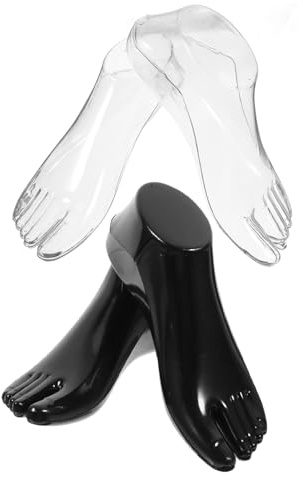 Angoily 2pares Horma Para Zapatos Soporte De Calcetín Grueso Para Expositor De Calcetines y Maniquí Zapatos