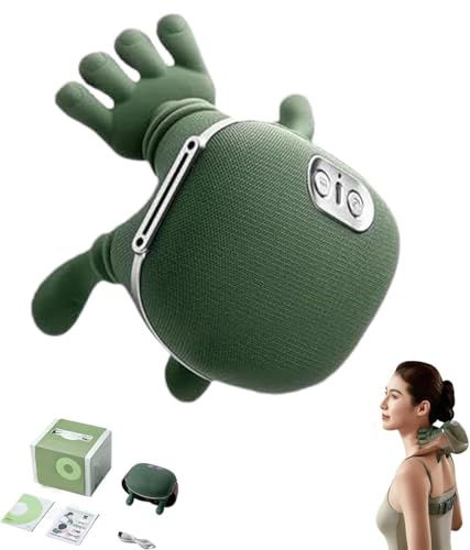 Siasoo Originale - cervicale massaggiatore, dorsale e collo; neck massager; mano massaggiante; spalle; massaggio elettrico; cervicale con manine; mano massaggio