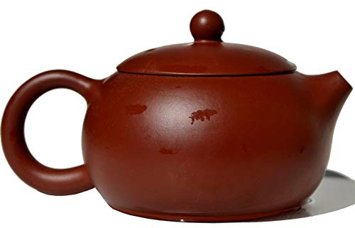 Teekanne, 280 ml, chinesischer Yixing-Ton, rote Kanne, Dahongpao Zisha Xishi für losen Gongfu-Tee (L Geschenk-Box)