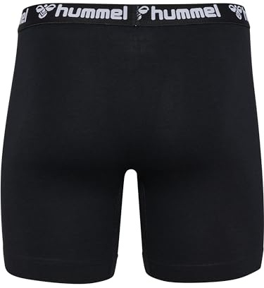hummel Boxers Hmlboxers Herren Größe | Baumwolle | Normal Fit | unifarben | atmungsaktiv | Pull-on | Basic-Style