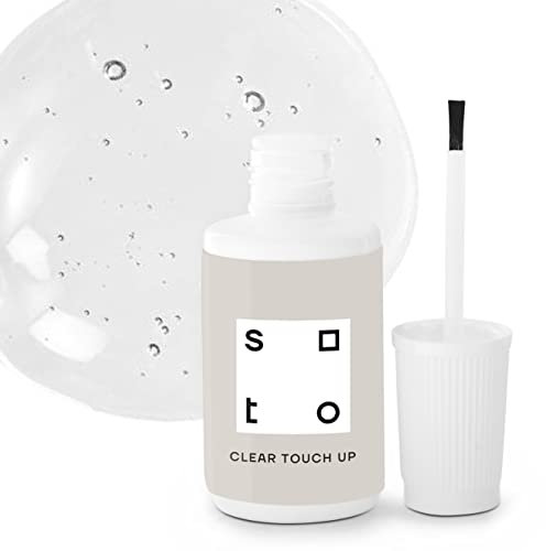 soto Clear Touch Up - Set di 5 pezzi (opaco, guscio d'uovo, satinato, semi-lucido, lucido), per riparazione graffi su legno, mobili, armadi, finiture, porte, interni/esterni