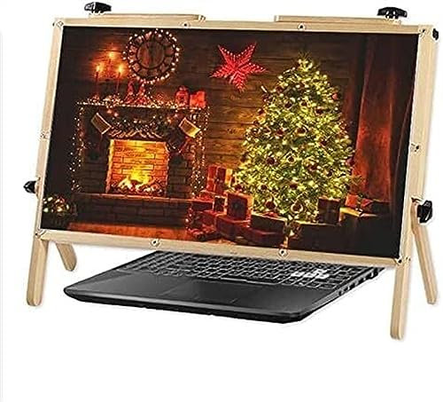 WWFAN Magnifying Glasses 3D Tablet Screen Magnifier- 22 Screen Magnifier For Desktop - Gaming/Video/Reading Monitor Magnifier