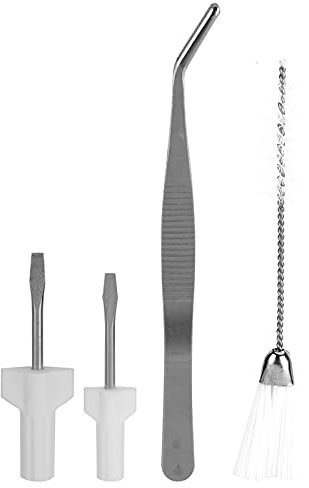 4 Pieces Sewing Machine Cleaning Kit, Double Headed Lint Brush Short Screwdriver Cleaning Tools for Cleaning The Sewing Machine