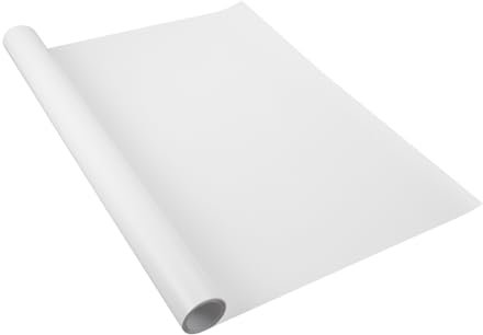VINTORKY Selbstklebende Lichtblockierfolie Für Fenster Hochwertige Weiße Verdunkelungsfolie Aus Pet-material Einfach Anzuwendender Uv-schutz-aufkleber Für Wohnen Und Gewerbe