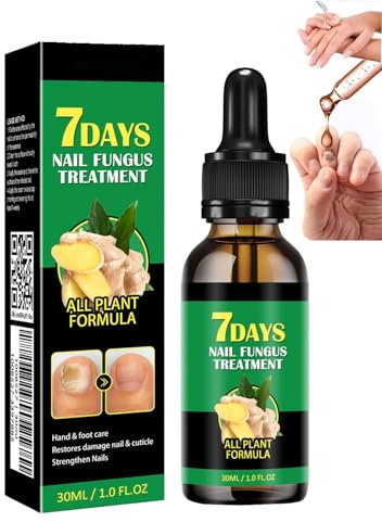 Traitement des ongles au gingembre - Sérum de traitement des ongles - Multifonction - Sérum de croissance des ongles au gingembre - Huile fortifiante d'huile nutritive (1 pièce)