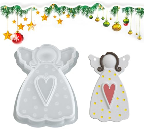 Änglamall Jul Silicone Cement Form