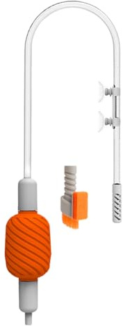 Générique Siphon pour Aquarium | Nettoyeur de Gravier | Siphon Aspirateur D'Aquarium | pour L'Entretien du Bac À Poissons Domestique Et Soins AnimDe Compagnie