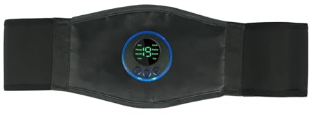 Estimulador muscular con cinturón para abdominales | Herramienta eléctrica recargable portátil para modelar el cuerpo – Estimulador adelgazante abdominal, para el cuidado doméstico, relajación