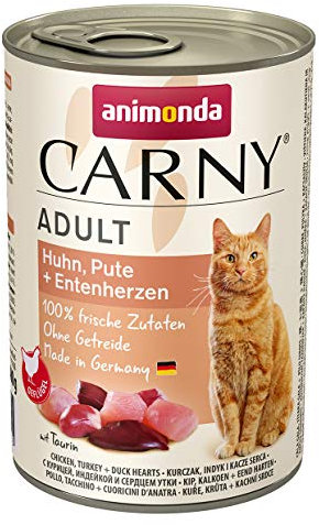 Carny® Adult Huhn, Pute + Entenherzen