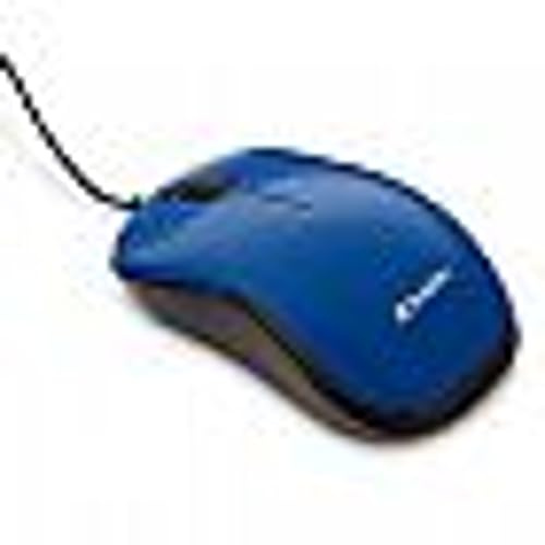 Verbatim Souris Optique Filaire USB Silencieuse Souris Souris Optique Filaire Informatique Silencieux Clic Souris pour Mac et PC Bleu