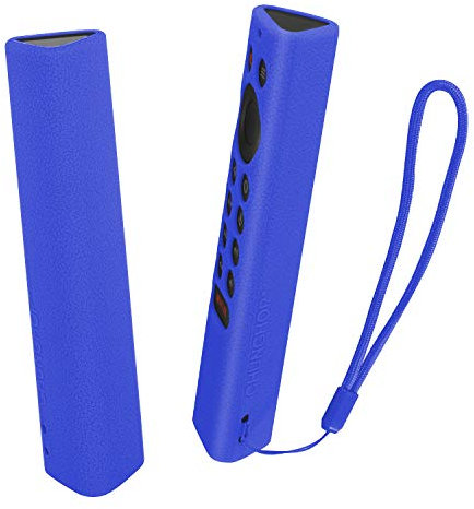 Funda Protectora de Silicona para NVIDIA Shield TV Pro/4K HDR Mandos a Distancia Antideslizante, a Prueba de Golpes,Lavable(Azul)