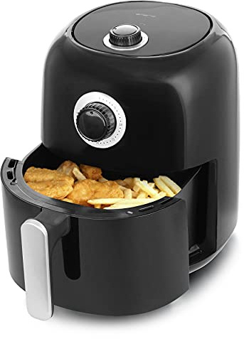 Emerio AF-125770 SmartFryer AirFryer Freidora de aire caliente para freír con aire caliente sin aceite adicional, freír más saludable, 3,0 litros de volumen, tacto fresco, sin BPA, calentamiento